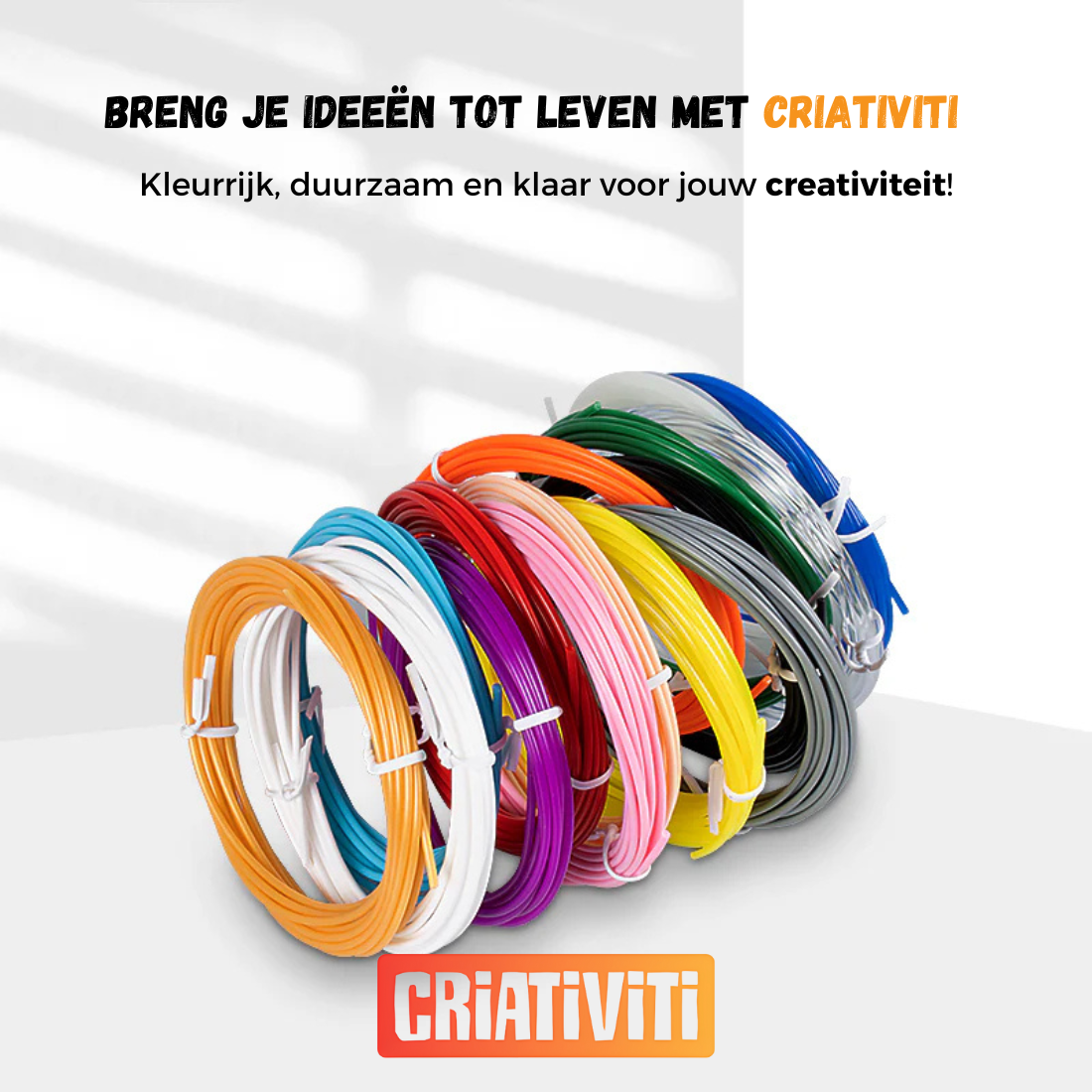 PLA Filamenten voor WonderPen™ Junior en Architect - 1,75mm
